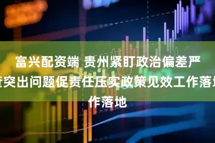 富兴配资端 贵州紧盯政治偏差严查突出问题促责任压实政策见效工作落地